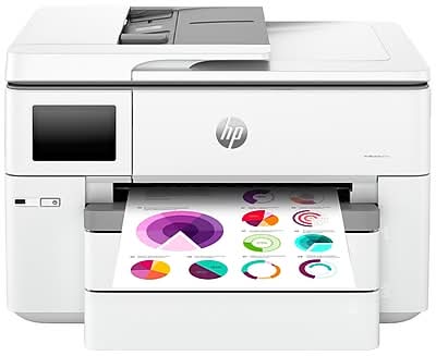 HP OfficeJet Pro 9730e Wide Format Wireless Color All-In-One Printer, 3 Months Free Ink, AI Enabled (537P6A)