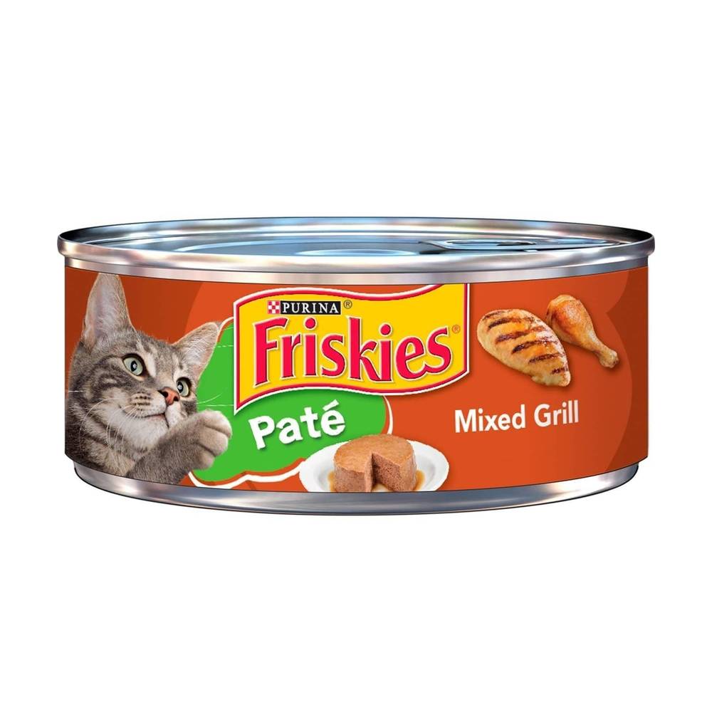 Alimento para Gatos Friskies Paté Sabor Pollo A La Parrilla 156 g