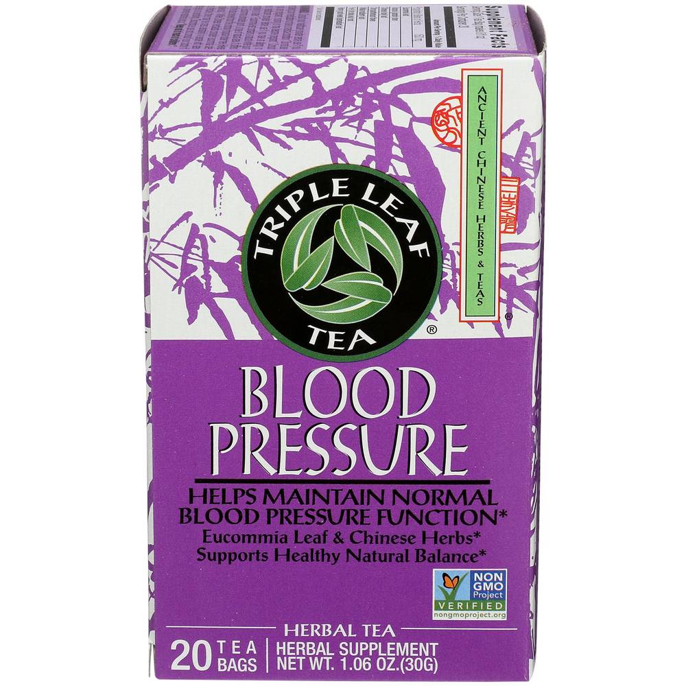 Blood Pressure Herbal Tea With Eucommia Leaf (20 Tea Bags)