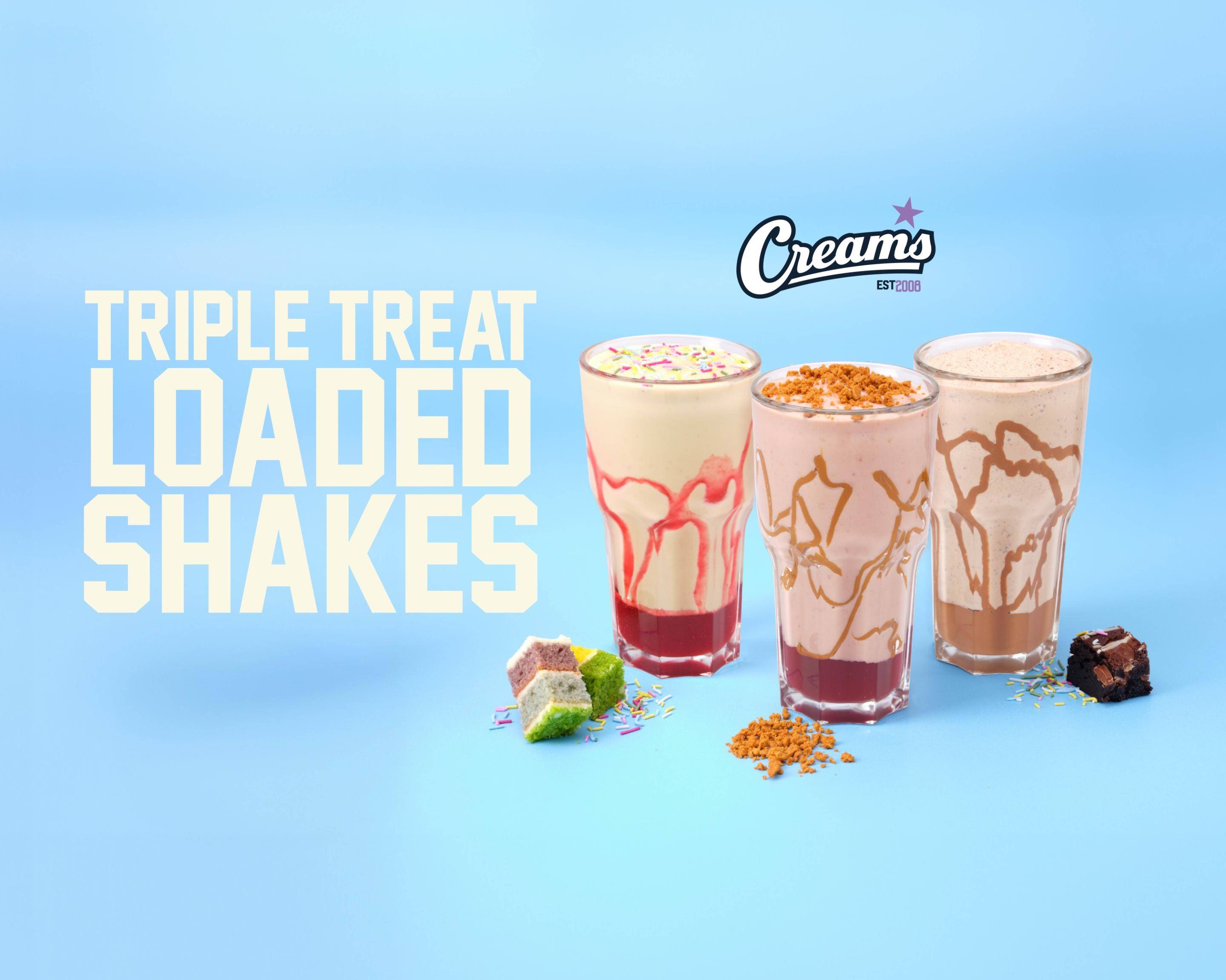 Creams Cafe (Manchester Arndale) Menu Takeaway in Manchester