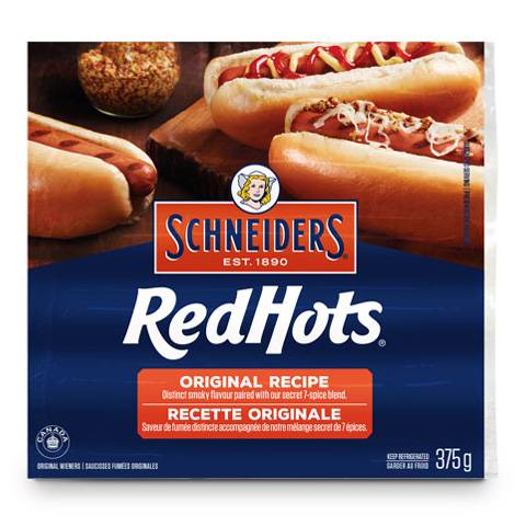 Schneiders Red Hot Wieners 375g