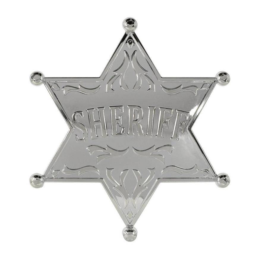 Large Western Sheriff Badge