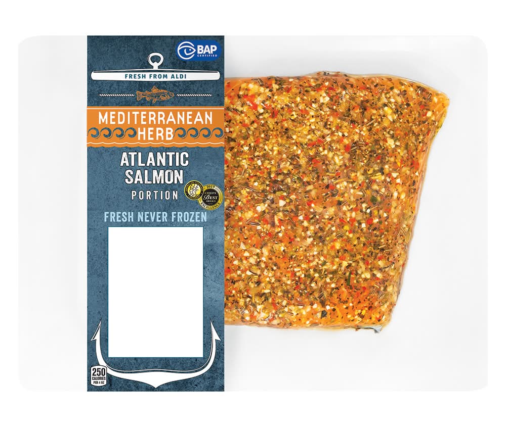 Fresh Mediterranean Herb Salmon