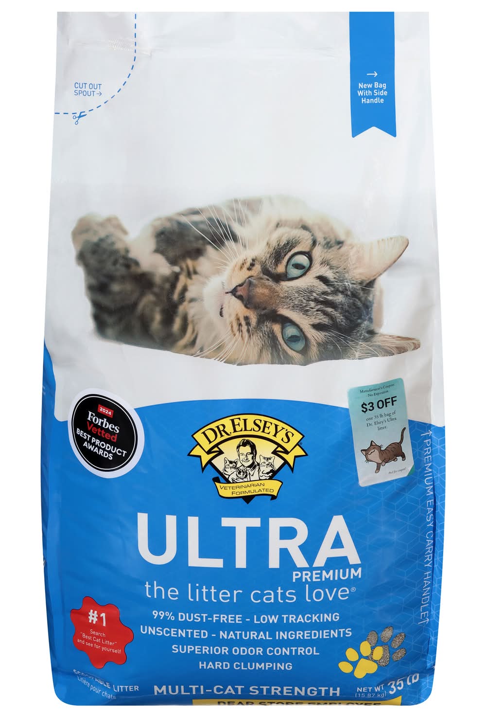 Dr. Elsey's Fragrance Free Ultra Unscented Cat Litter