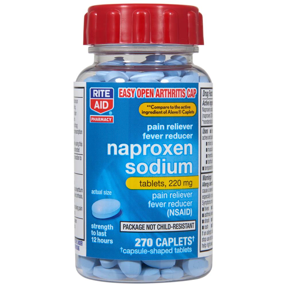 Rite Aid Naproxen Sodium Tablets 220mg (270 ct)