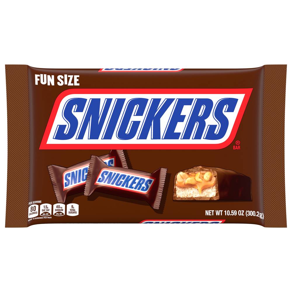 Snickers Fun Size Chocolate Candy Bar