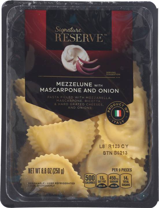 Signature Reserve Mezzelune With Mascarpone and Onion (8.8 oz)