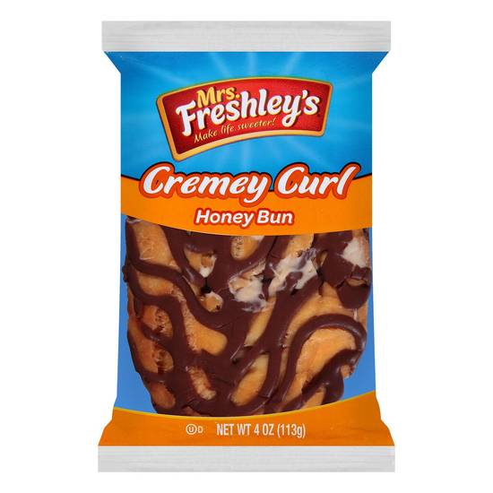 Mrs. Freshley's Cremey Curl Honey Bun 4oz
