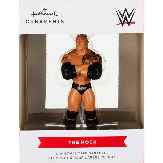 Order Hallmark WWE The Rock Christmas Ornament food online from Cvs store, LODI on bringmethat.com