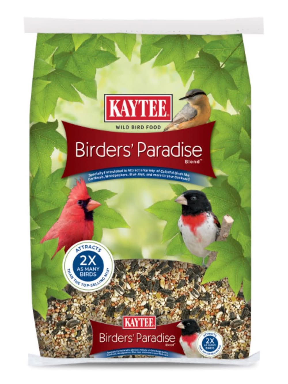 Kaytee Birders Paradise Wild Bird Food 16 Lb