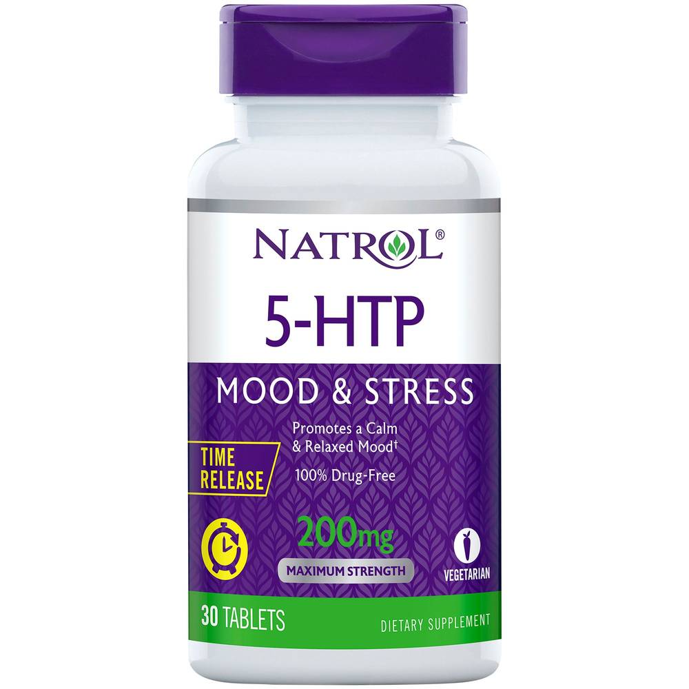 5-Htp Time Release - Supports Normal Sleep - 200 Mg (30 Tablets)