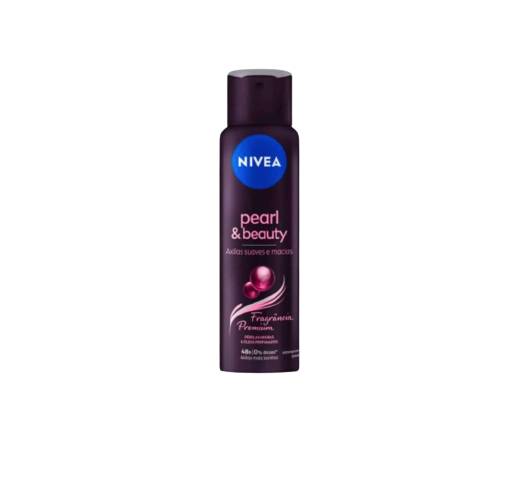 Nivea desodorante aerosol black pearl & beauty (150ml)