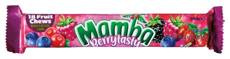 Mamba Fruit Chews, Berrytasty (2.8 oz, 18 ct)