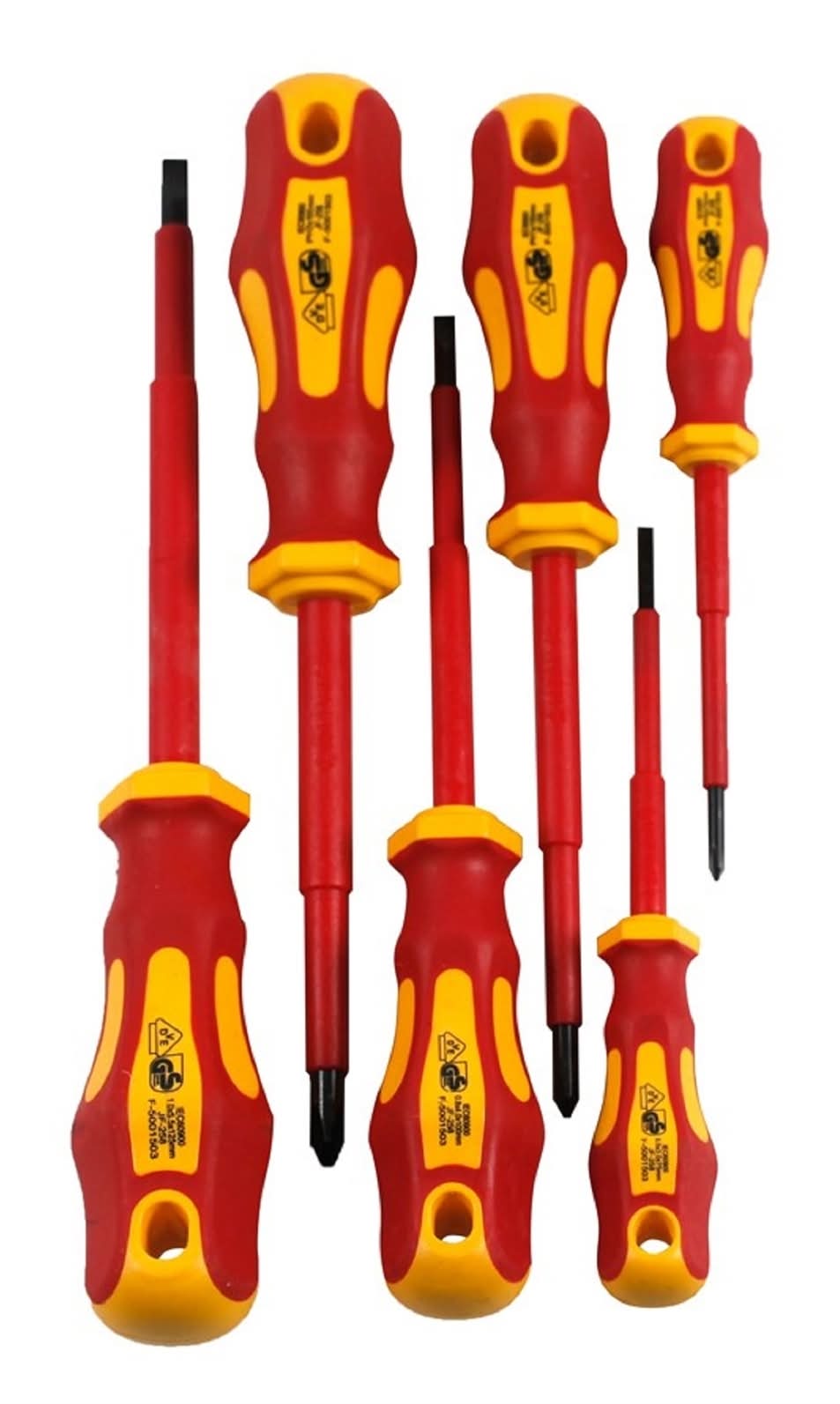 Craftright 6 Piece Insulated VDE Screwdriver set