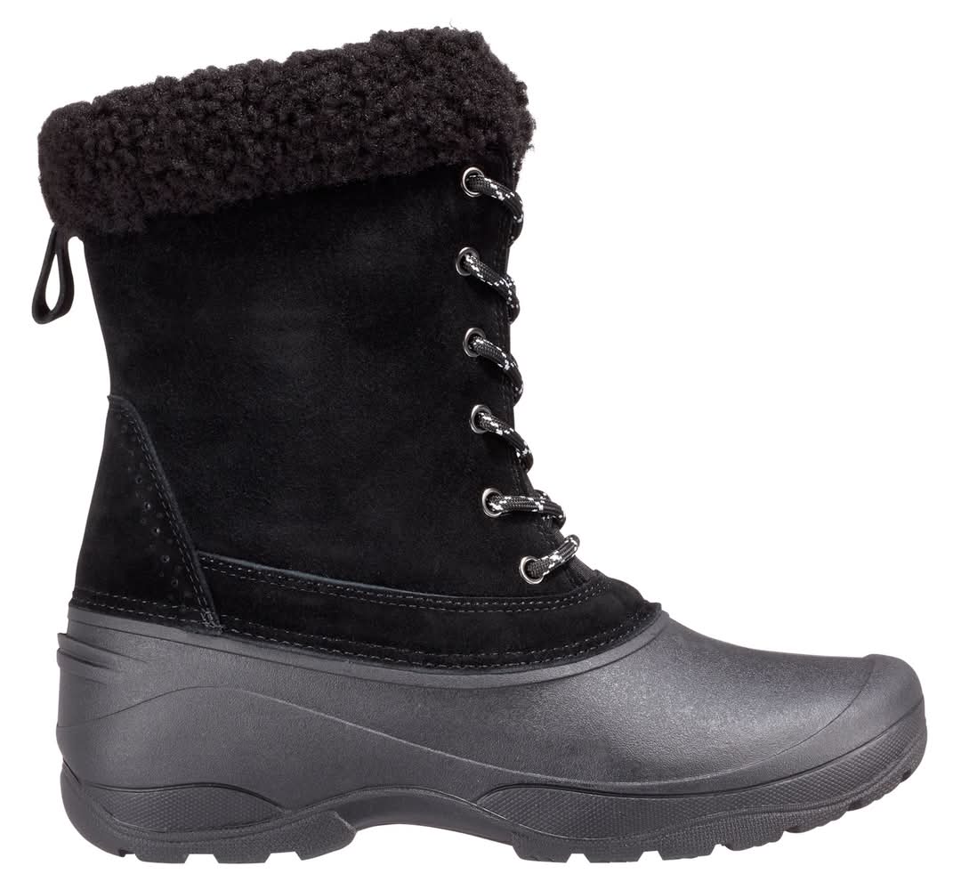 Northeast Outfitters Women's Pac 200g Winter Boots (Black, 8.0)