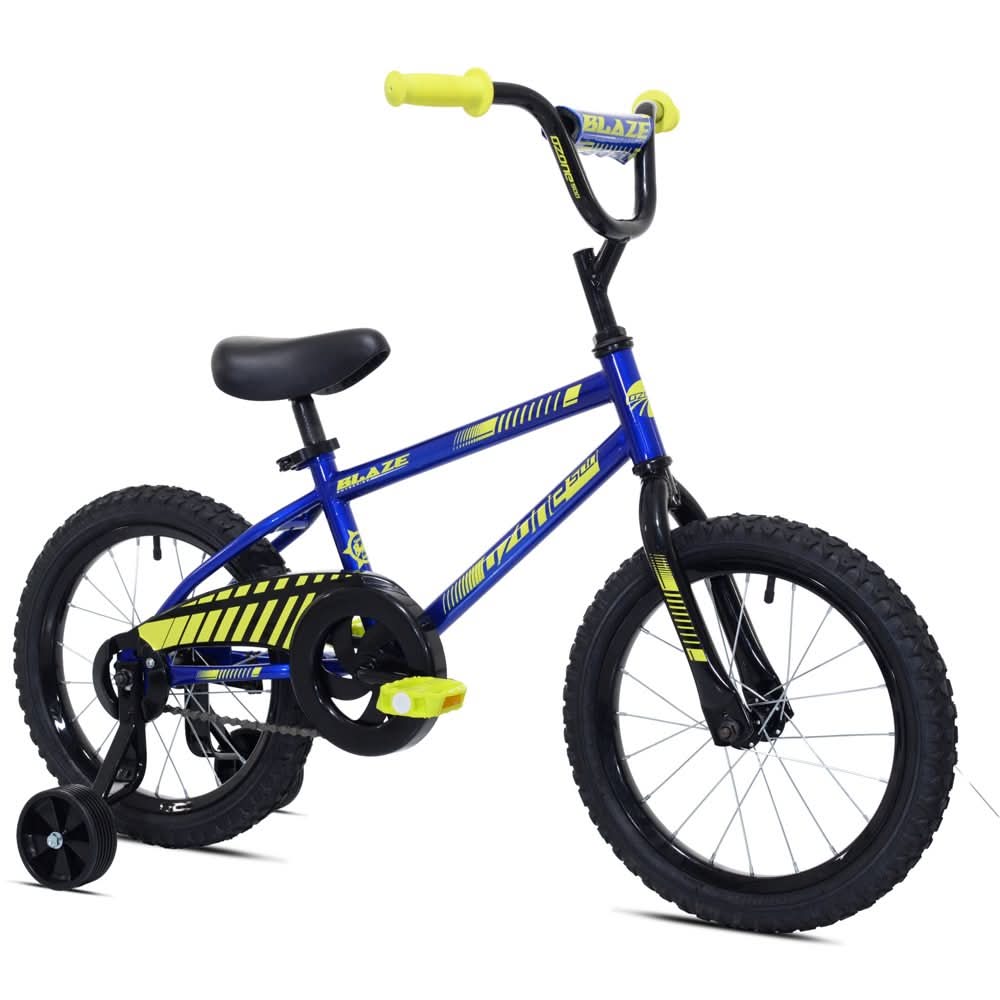 Ozone 500 Boys' Blaze 16" Bike, Blue, 16BIKE