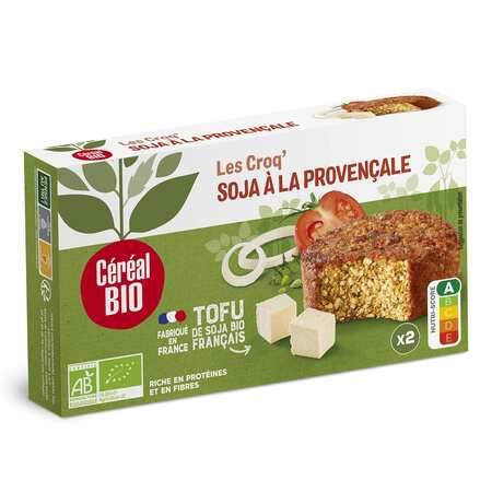 Galettes Croq'soja à la provençale Bio CEREAL BIO - les 2 galettes de 100g