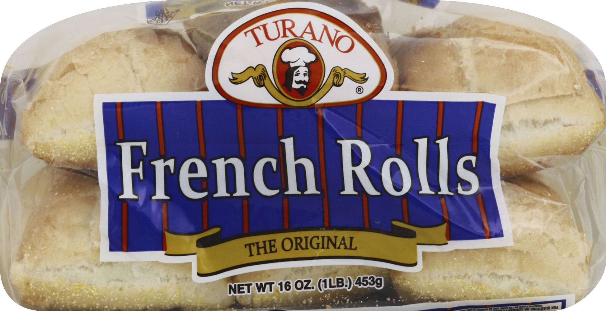 Turano The Original French Rolls (16 oz)