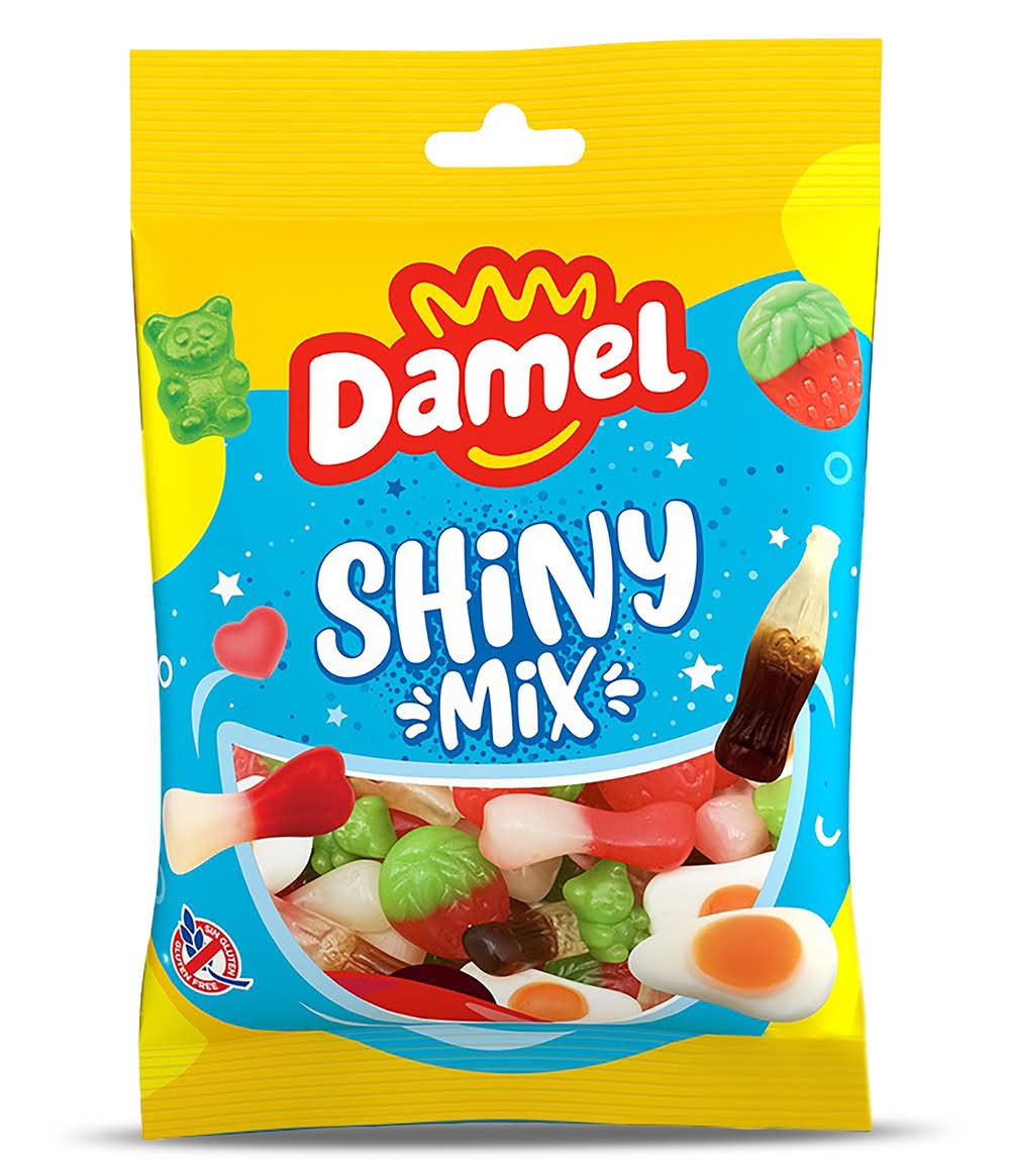 Golosinas Shiny Mix Damel Bolsa 135 G