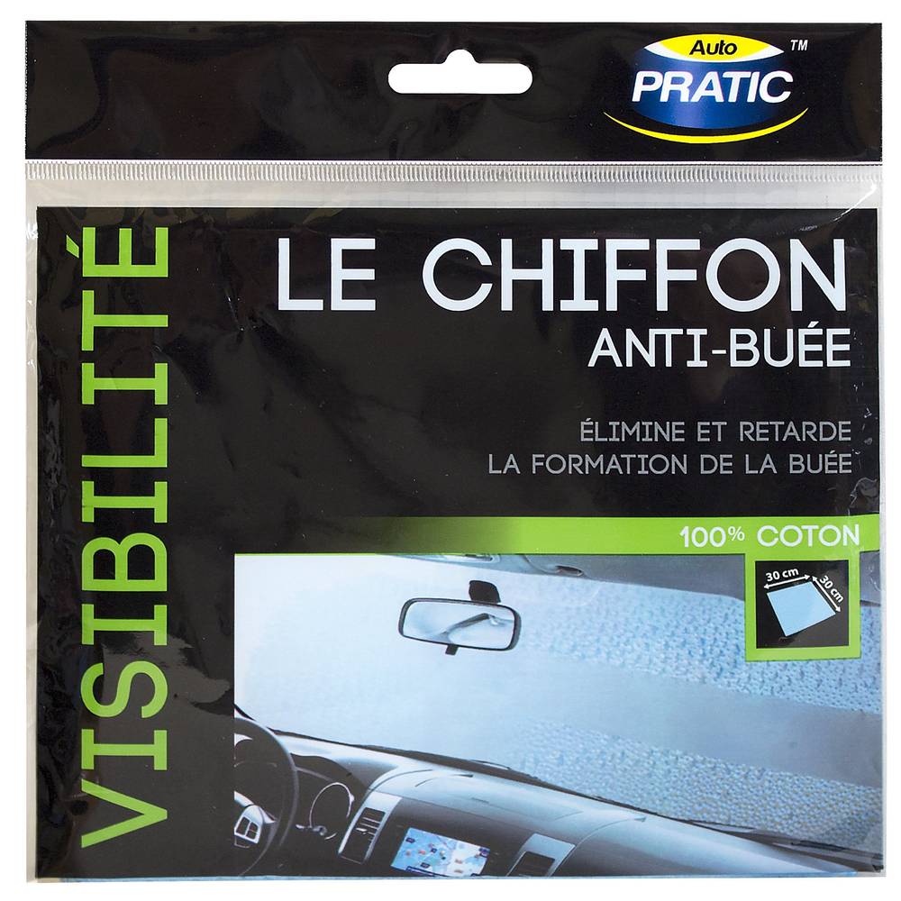 Auto Pratic - Chiffon anti buée