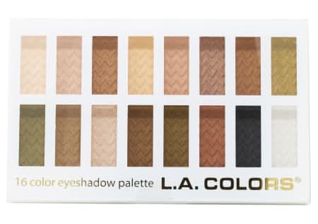 L.A. Colors® 16-Color Eyeshadow Palette - Sweet