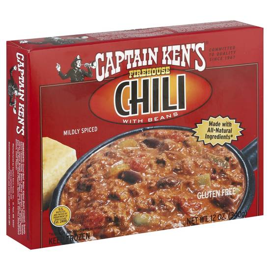 Captain Ken's Chili (mildly spiced)