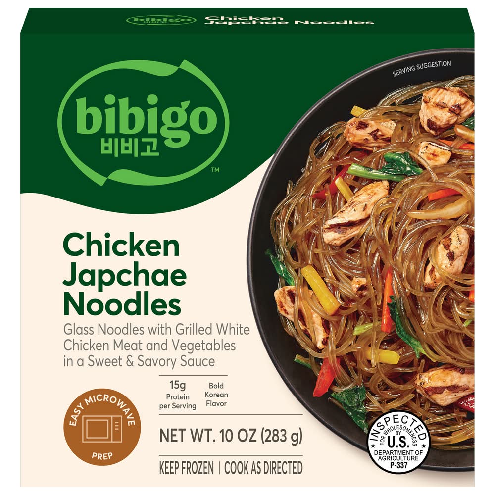 bibigo Chicken & Vegetable Japchae Noodles (10 oz)