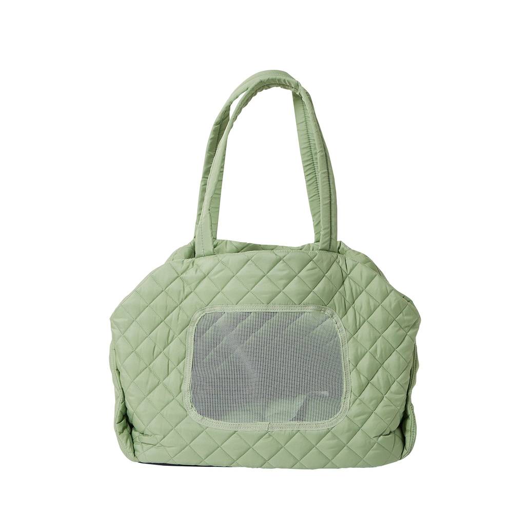 Top Paw Bed Tote Pet Carrier (green)