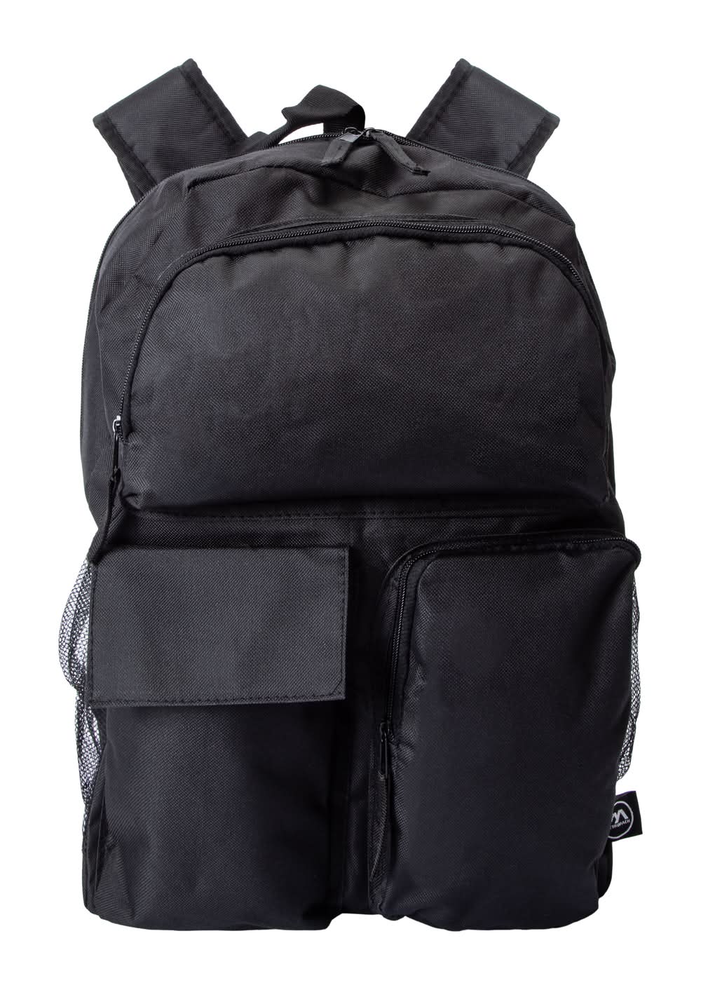 Multi-Pocket Backpack Black