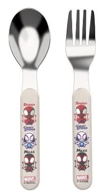 zak! Fork and Spoon Toddler Utensils Set (2 ct)