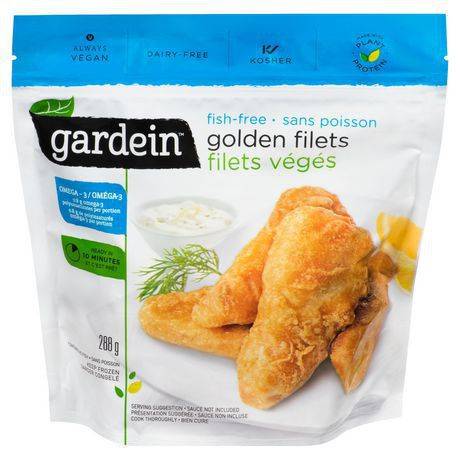 Gardein filet végé sans poisson (288 g) - plant-based golden f'sh filets (288 g)