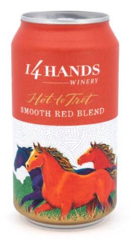 14 Hands Smooth Red Blend 375ml Can