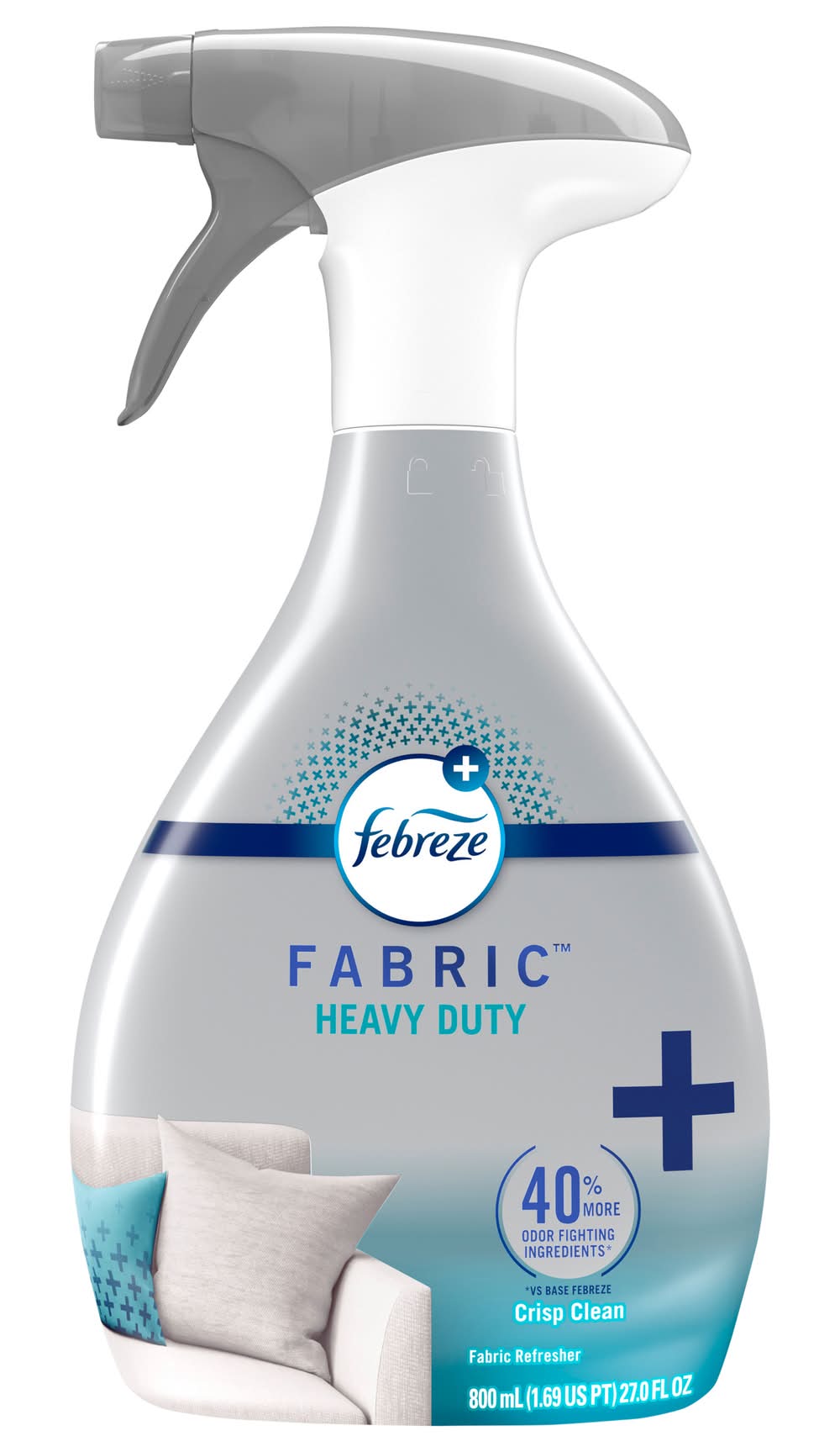 Febreze Fabric Heavy Duty Crisp Clean Fabric Refresher (27 fl oz)