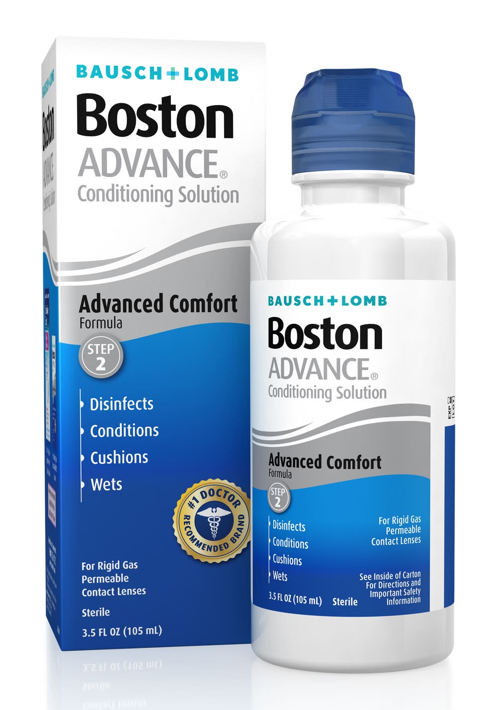 Bausch + Lomb Advance Comfort Formula Conditioning Solution For Contact Lens (3.5 fl oz)