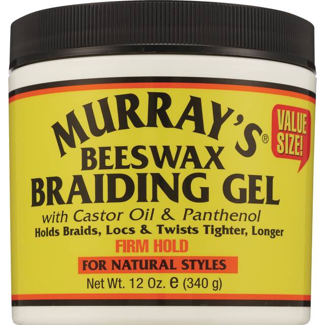Murray's Beeswax Braiding Gel, 12 OZ