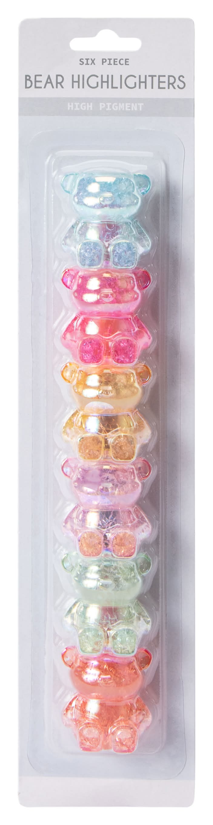 Bear Highlights 6-Pack Iridescent