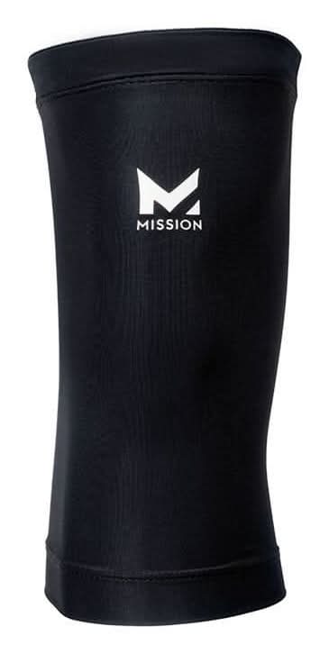 Mission Quick Dry Cooling Compression Knee Sleeve Black
