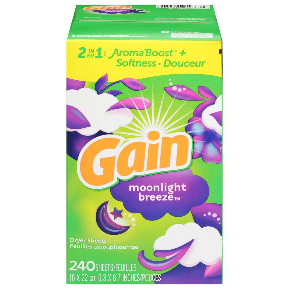 Gain Dryer Sheets