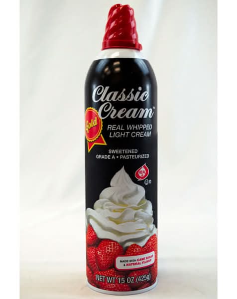 Classic Cream Real Whipped Light Cream (15 oz)