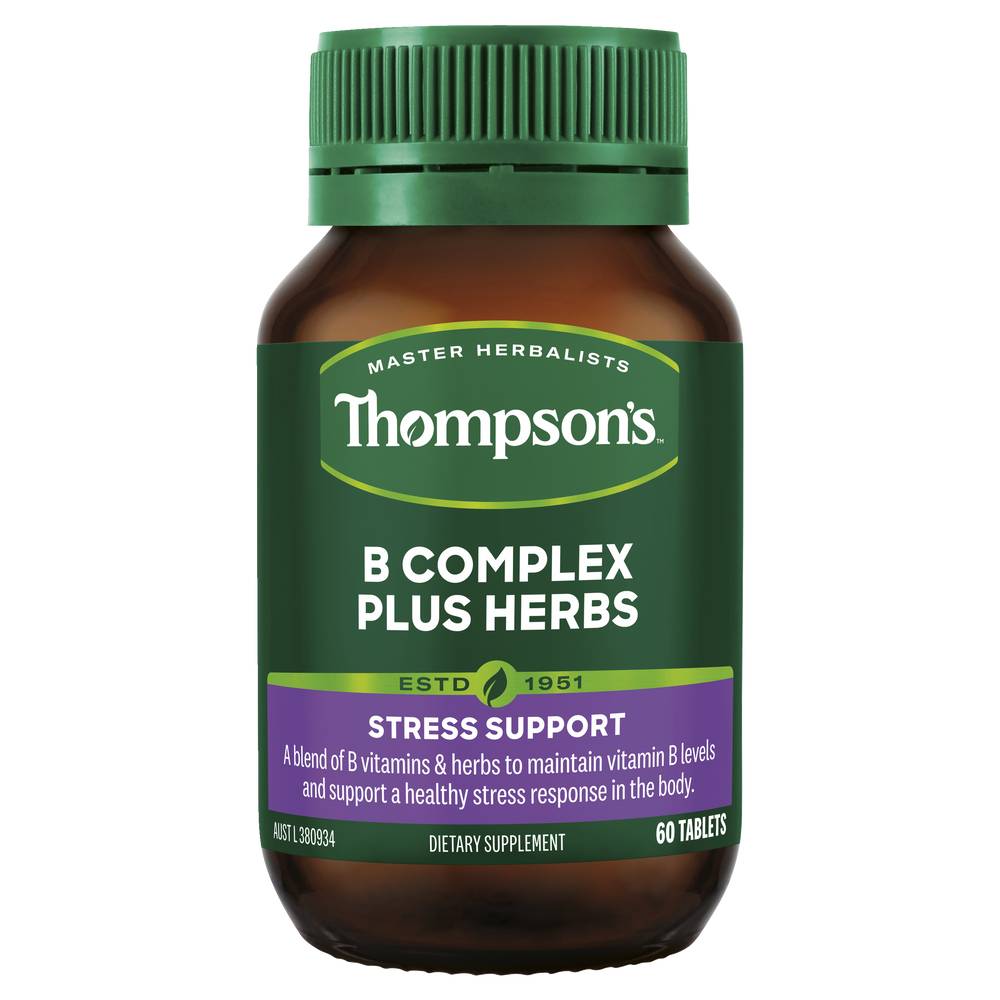 TN Vit B Complex Plus Herbs 60s