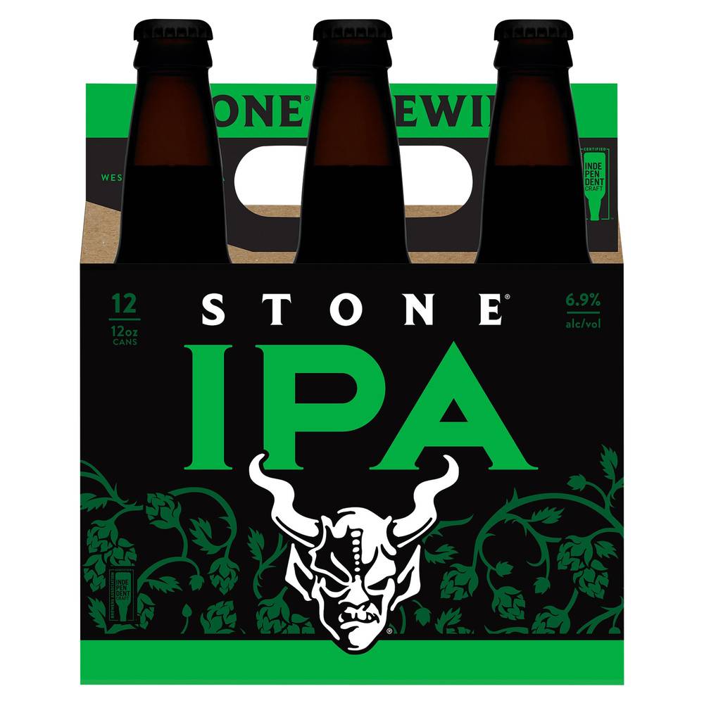 Stone Ipa Beer (6 x 12 fl oz)