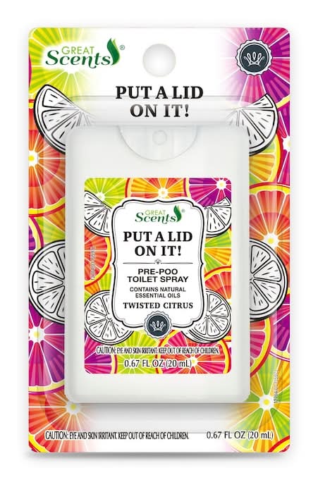 Great Scents Pre-Poo Toilet Spray, Twisted Citrus (0.67 fl oz)