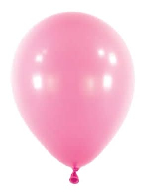 Inflated 11" Standard Latex Balloon