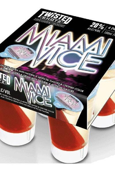 Twisted Shotz Miami Vice Liquor (4 ct, 25 ml)