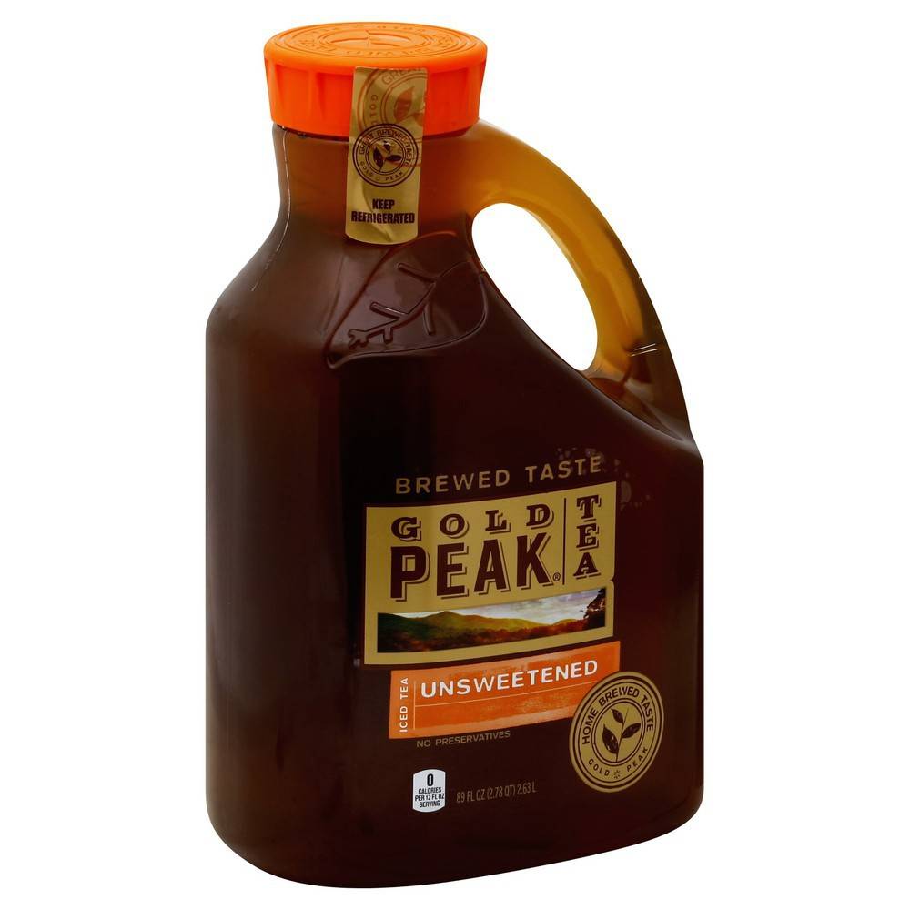 Gold Peak Unsweetened Black Iced Tea (89 fl oz)