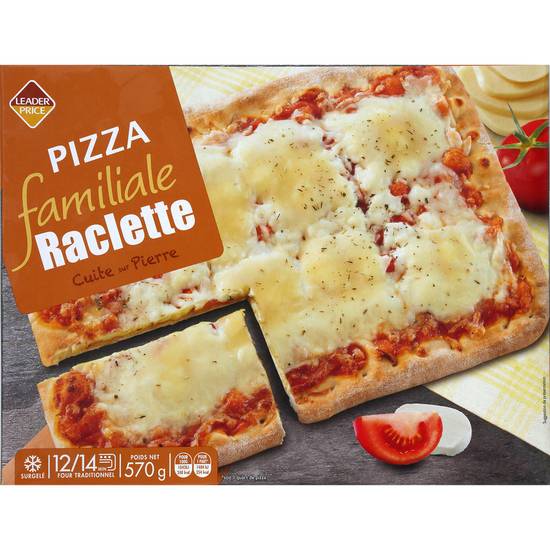 Pizza raclette Leader price 570g