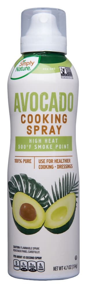 Simply Nature Avocado Oil Cooking Spray (4.7 oz)