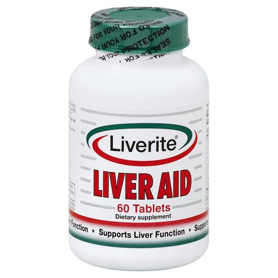 Liverite Liver Aid Tablets (60 ct)