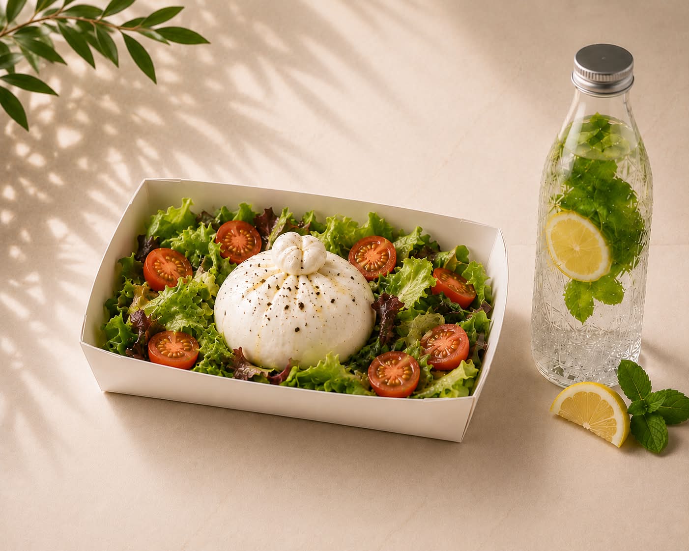 La Salade Burrata Truffée