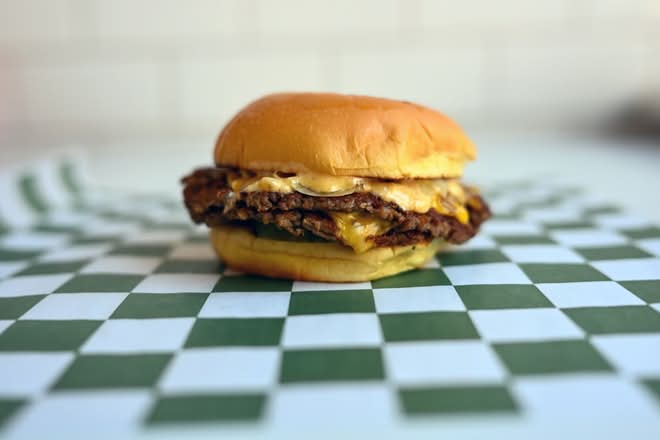 Double Impossible Burger (Vegetarian)